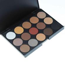 New Arrivals Professional 15 Colors Warm Nude Matte Shimmer Eyeshadow Palette Makeup Cosmetic M01094