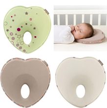 Free Shipping Lovely Newborn Toddler Safe Memory Pillow Infant Pillow Sleep Head Positioner Preventing Flat Head Baby Care #5