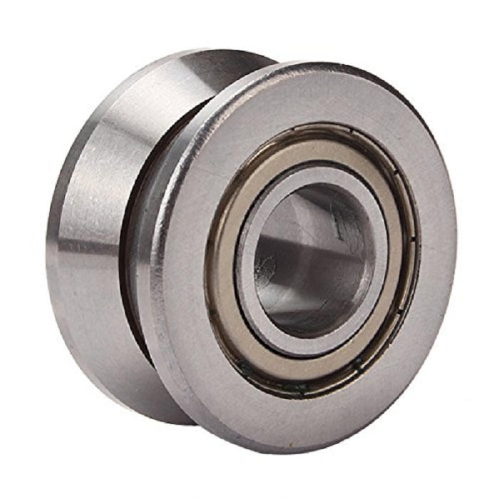 1PCS V Groove Roller Wheel 15*40*18mm Sealed Ball Track Roller Guide Vgroove Bearing Silverin
