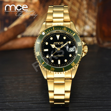 mce branded Watch Expensive Brand All Stainless Steel gold Watch style,with original gift box 32