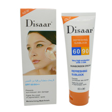 disaar sunscreen cream SPF 50 ++ moisturizing skin protect sunblock 80g face care prevents skin damage, remove pigmention spots