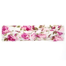 1 pieces New Cute Newborn Baby Cool Printing Knot Elasticity Headband Cotton Children Girls Baby Hair