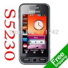 samsung s5230 Refurbished cell phones Unlocked samsung s5230 Mobile Phones single card touch screen mp3 player