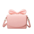 Korean Style Hand held Small Bag Ladies Designer Ladylike Shoulder Bag Trendy Elegant Sweet Style Bowknot