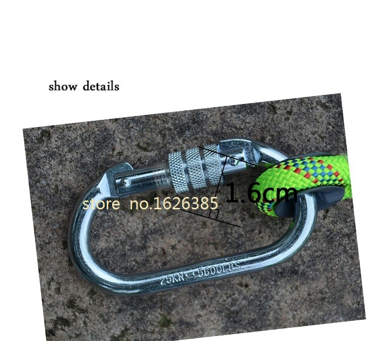 Description Picture 4 of item2500KG 70CM 3-cross rope three fork strap force device balancing belt for rope working sport harness