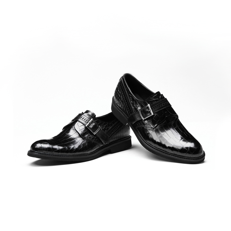 luxury men leather shoes genuine leather dress wedding shoes Italian ...