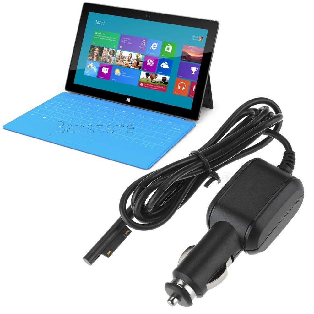 Portable Replacement Car Charger Power Supply Adapter for Microsoft