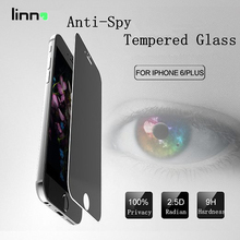For iphone 6/6s plus Privacy Anti-Spy protective film 0.3mm 2.5D Premium Tempered glass screen protector apple iphone 6plus