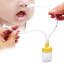 Baby Safe Nose Cleaner Vacuum Suction Nasal Mucus Runny Aspirator Inhale 100% New Hot Selling