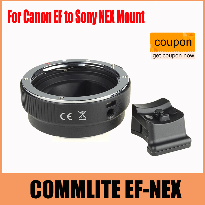 COMMLITE   Ef-nex  Canon EF  Sony NEX 