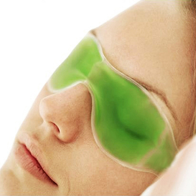 Лето важно удалить тёмный круги пвх мягкий глаз анти-усталость очки сна глаз гель мешок льда очки цвет произвольный