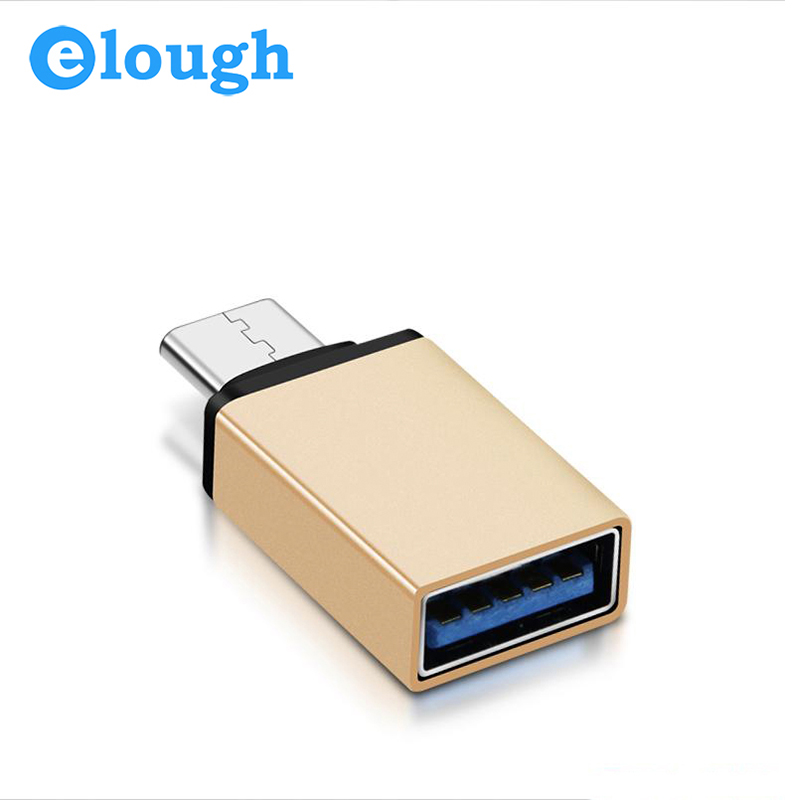 Elough Тип USB С USB 3.1 OTG для Xiaomi MI4C Macbook Nexus 5X6 P USB Тип C Адаптер OTG Данных Snyc Зарядный Кабель Типа С USB-C