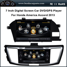 Car DVD For Honda Accord America Version With GPS Navigation Stereo Radio Bluetooth (TV option) Free Map