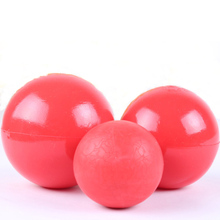 Products For Pet Puppy Dog Red Solid Natural Rubber Elastic Pet Ball Toys, Bite Resistant Dog Toy Squeakers Training Toys