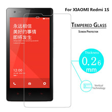 Explosion Proof Premium Tempered Glass Screen Protector Film for Xiaomi Hongmi Red Rice Mi RedMi 1S Shatter with Retail Box PY