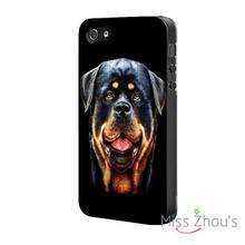 ROTTWEILER Dog puppy Protector back skins mobile cellphone cases for iphone 4/4s 5/5s 5c SE 6/6s plus ipod touch 4/5/6