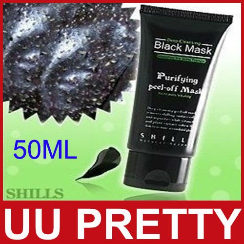 Le masque pour la personne largile noire et le charbon