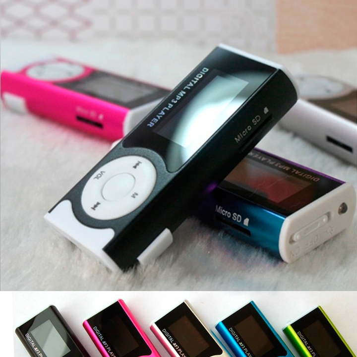 2016 New Arrival Hot Sale Mini Clip Mp3 Music Player FM Radio Sport Mp3 TF Card