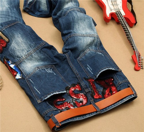 Mens Biker Jeans10