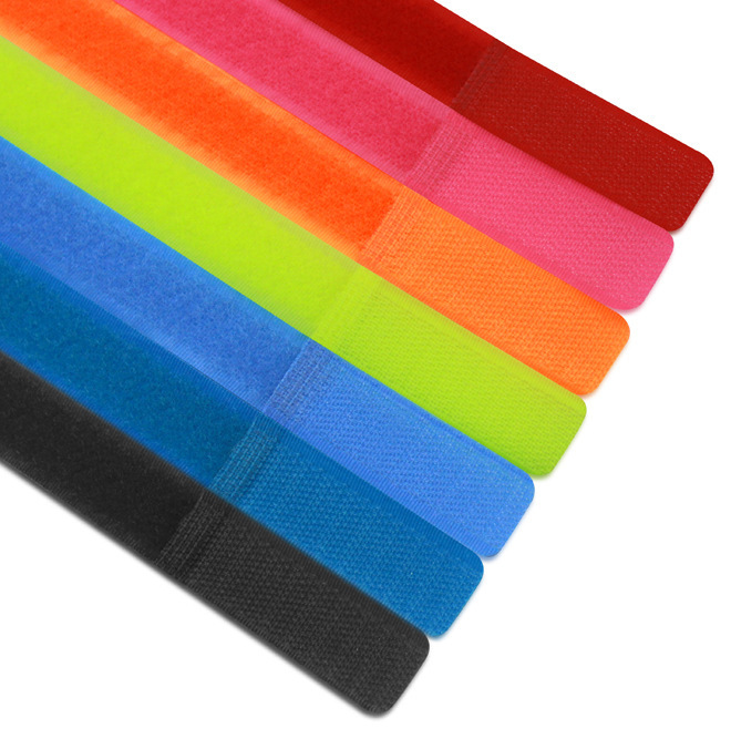 6pcs lot 20 180mm Cable Ties New Velcro Strap Power Wire Management Marker Straps Retail Tie