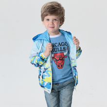 BRAND 2015 spring jackets coats kids boys jacket girl printed hoody tops kids outerwear girls spring