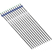 12 pcs lot New 31 inch Long Carbon Shaft Carbon Arrows with Steel Point Spine 350