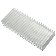 New 1 pcs Silver 150x60x25mm Aluminum Heat Sink Radiator Heatsink for IC LED Electronic Chipset heat dissipation Free Shipping