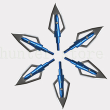 Bows and arrows hunting 2 fixed blade carbon arrow broadheads 100 grain for archery recurve bow
