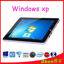Free shipping ! Hot Original Bben tablet 9.7 inch intel CPU dual core tablet pc with sim card slot windows tablet