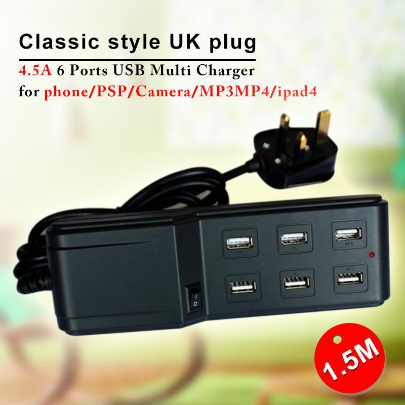Зарядное устройство для MP3 / MP4-плеера 10 /4.5A 6 USB Multi ipad, PSP, mp3MP4 DHL CEHC0065
Зарядное устройство для MP3 / MP4-плеера 10 /4.5A 6 USB Multi ipad, PSP, mp3MP4 DHL CEHC0065