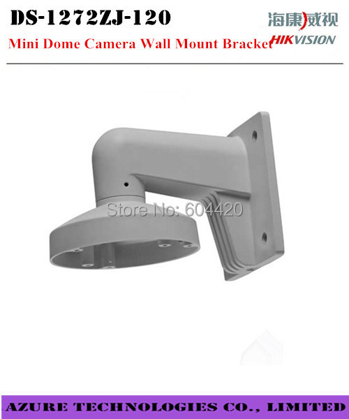 Free shipping Hikvision vandalproof mini dome camera Wall mount bracket