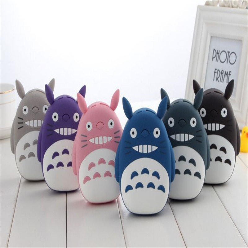 2015 New Fashion Cute Totoro Power Bank 12000mAh Portable External backup battery Charger For all mobile