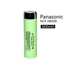 1PCS 100% New Original NCR18650B 3.7 v 3400mah 18650 Lithium Rechargeable Battery For Panasonic batteries + Free shipping