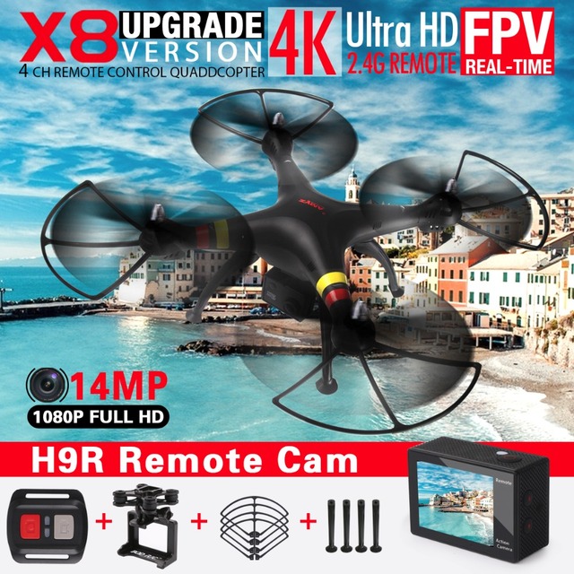 Новый Syma X8 X8C X8W FPV Quadcopter дрон с 14MP wi-fi камера HD 2.4 г 6 оси RTF дрон вертолет Fit SJ7000 камеры VS X8G квадрокоптер