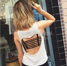 Free Shipping Celebrity Sexy Women Bralette Caged Back Cut Out Padded Bra Bralet Crop Top 4018