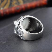 2015 New Men 316LStainless Steel Tibetan Gothic Rock Dragon Claw Rings Evil Eye 9 13 Rings