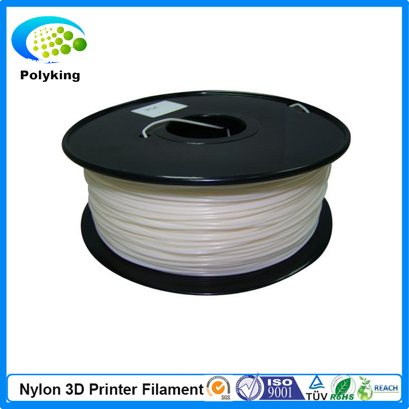 3D printer filament PA Nylon White Color 1 75mm 3 0mm 1kg 2 2lbs Consumable for