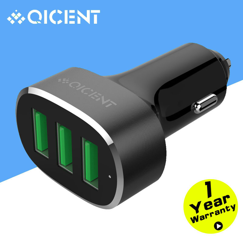 Qicent UCP-3P 25  USB 3-Port 5  2.4A      GPS  -  USB  , -  / 