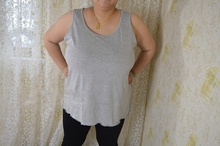 Summer XL-5XL Plus Size High Quality Cotton Loose Tank Tops Women Casual Sport Sleeveless O Neck T Shirt 10 Multicolor Clothing