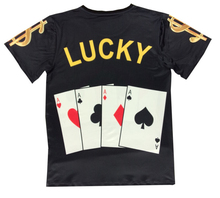 2015 New women/men 3d t shirt lucky poker A Printing Harajuku t-shirt Unisex Tee Tops plus size M-XXL camisa masculina