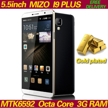 Mizo i9 plus handys Octa Kern mtk6592 telefon handys 5 5 zoll 16 0mp smartphone celular