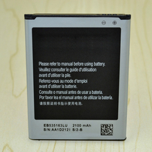 2pcs/Lot 2100mAh EB535163LU Replacement Battery for Samsung Galaxy Grand Neo/Lite/i9060/Galaxy Grand DUOS I9082 I9080