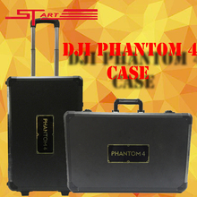 DJI Phantom 4 Trolley Compressive Lock Case Box For FPV Drone RC Helicopter DJI Phantom 4 Outdoor Protection Free Shipping