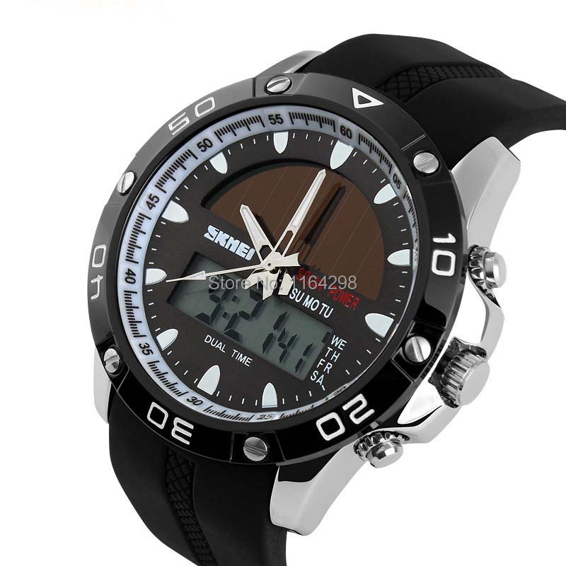 Free shipping 2015 NEW arrival outdoor sport digital&quartz Solar Skmei wrist watches men Relogio Masculino digital watch Free shipping 2015 NEW arrival outdoor sport digital&quartz Solar Skmei wrist watches men Relogio Masculino digital watch