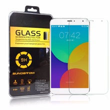 Meizu экран протектор M1 M2 примечание MX4 MX5 Pro 5 закаленное стекло 0.2 мм против взрывов , анти — анти-разбиться оригинальный Sundatom