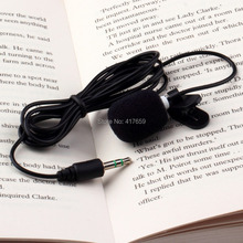 1 Pc Portable Mini 3.5mm Tie Lapel Lavalier Clip Microphone microfone for Lectures Teaching Free Shipping