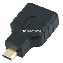 1pcs HDMI Female to Micro HDMI Type D Male Adapter F/M Converter Connector HD TV Camera
