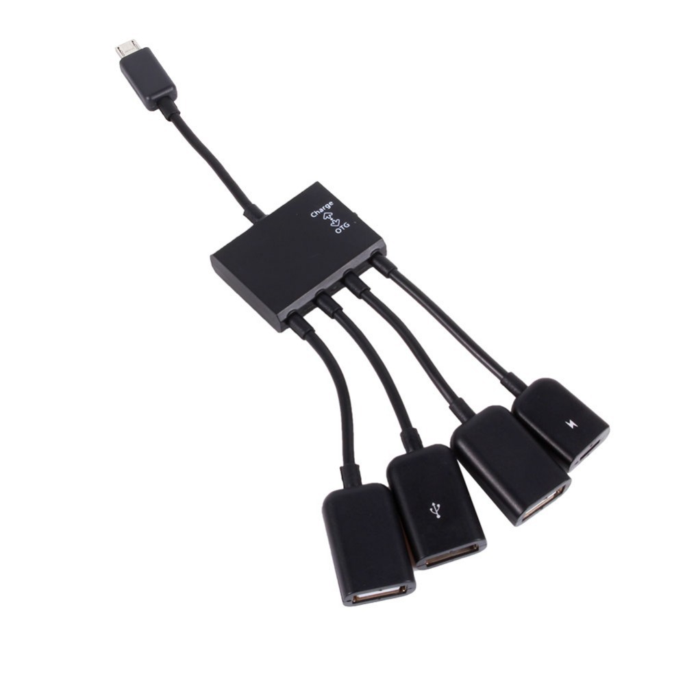 4 Port Micro USB Power Charging Charger