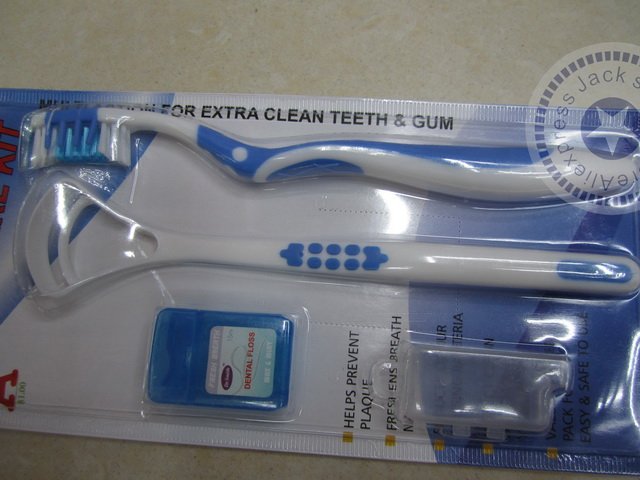 Oral care kit tooth brush oral hygiene kit dental floss interdental brush dentail stain ereaser one set 144pcs