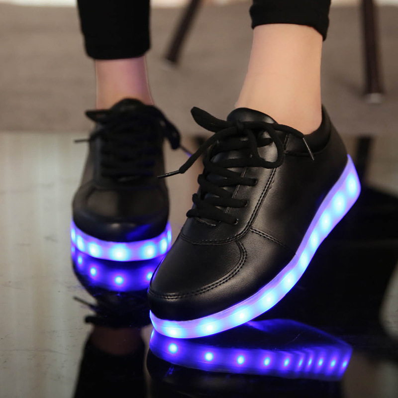 tennis shoes with lights for adults